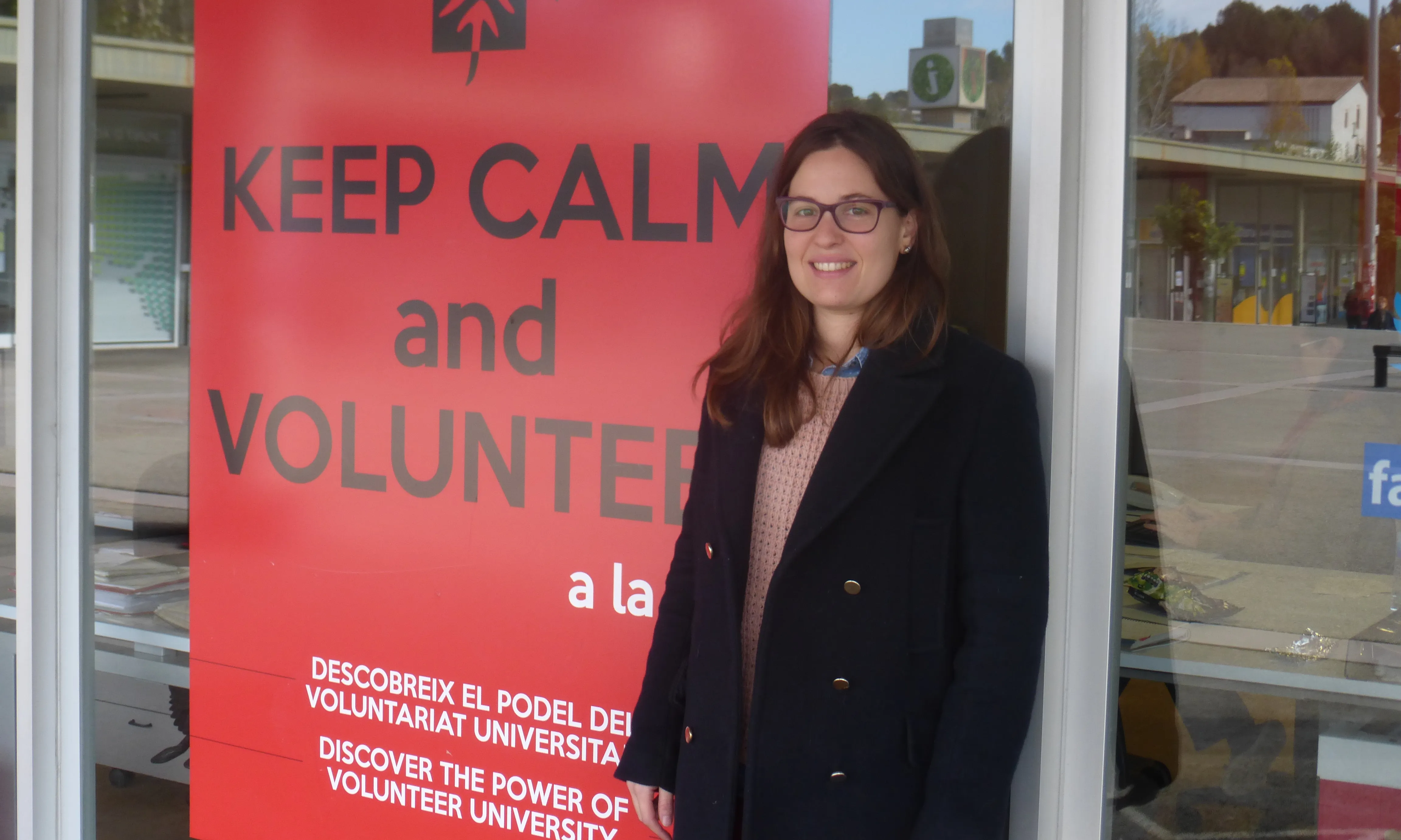 Dafne Galí, voluntària del programa de Justícia de la FAS