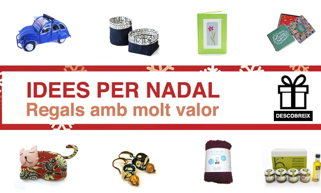 10 regals solidaris per aquest Nadal