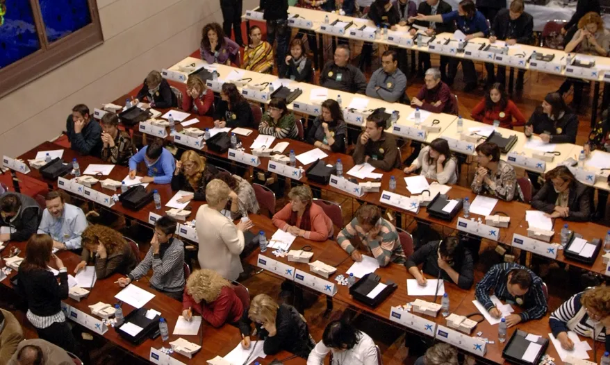 Espai de voluntàries i voluntaris per la rebuda de trucades per rebre donacions (Font: UdL)
