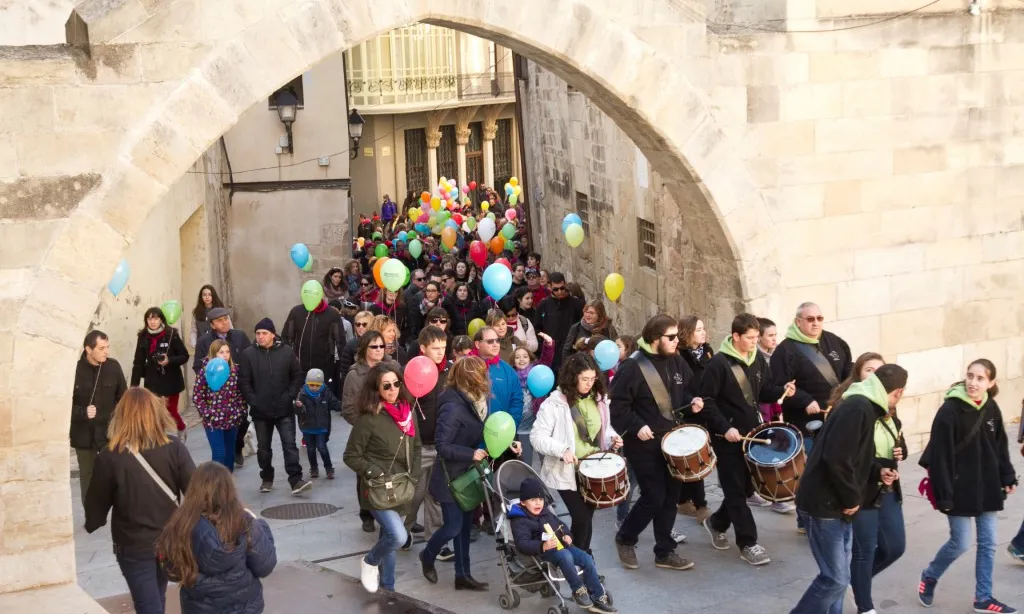 Caminada organitzada per la URV (Font: URV)