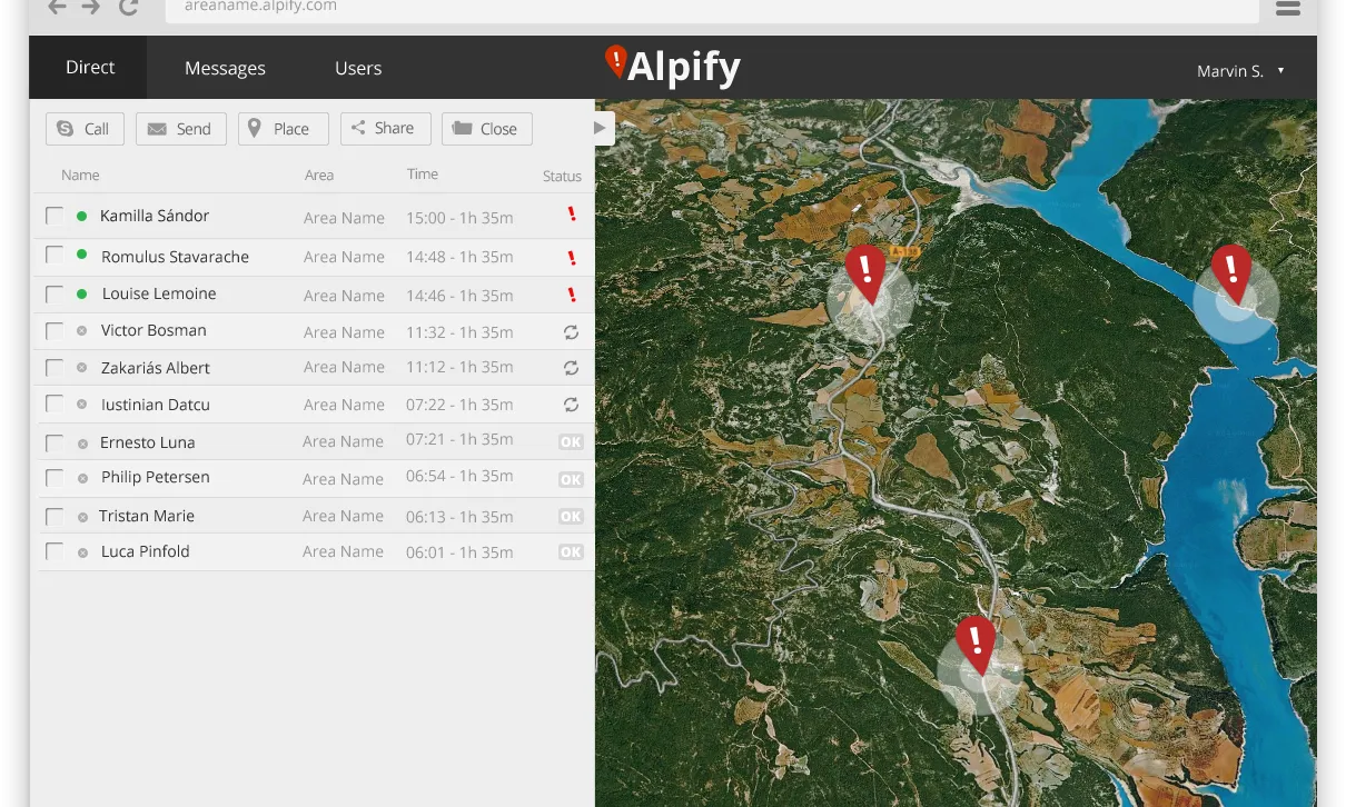 Mitjançant Alpify es podrà controlar els excursionistes que utilitzen l'aplicació