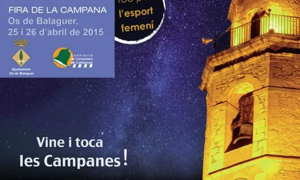Cartell de la trobada de campaners 2016, a Os de Balaguer.