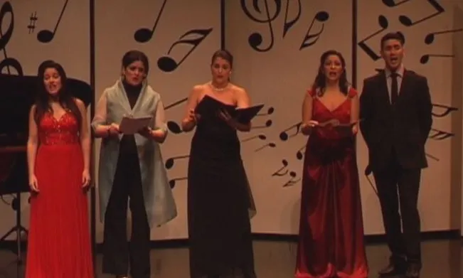 Concurs de cant organitzat per Grup Art 4. Font: Ràdio Balaguer.