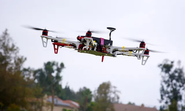 5 formes d'utilitzar un «Drone» educativament. Imatge Richard Unten.