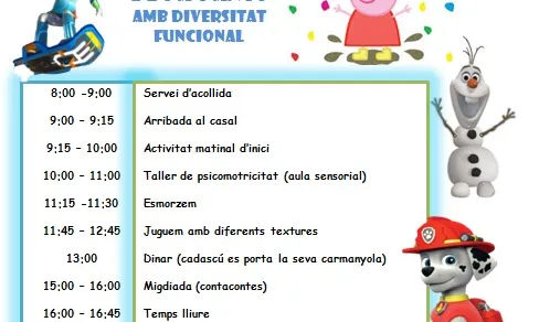 Casal de Setmana Santa 2016