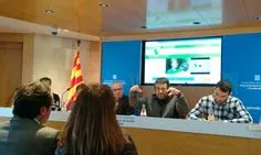 LLorenç Planagumà durant la presentació de la campanya (imatge: @formenteril)
