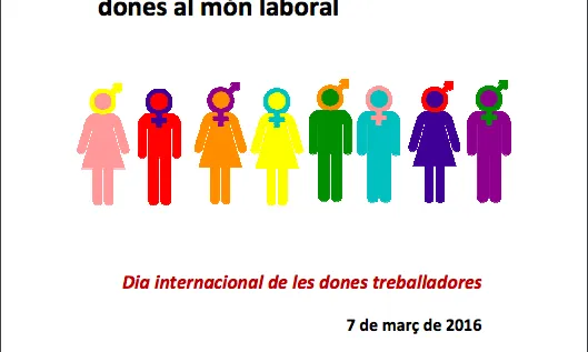 Portada informe 'La feina no té gènere' (Font: UGT)