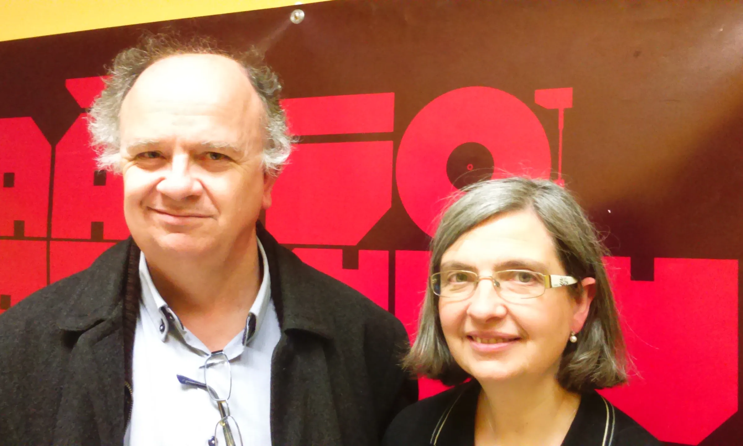 Lluís Codern i Carme Miralles a Ràdio Ateneu del Clot.