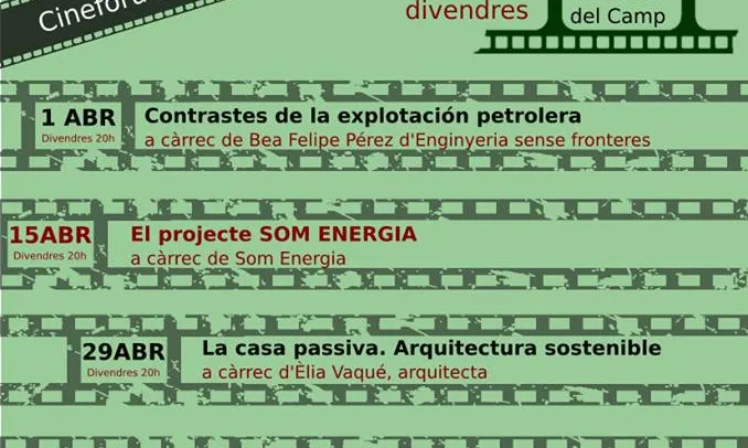 Cartell del cicle de cinema ambiental "Selva Cine Viu" (imatge: Selva cIne viu)