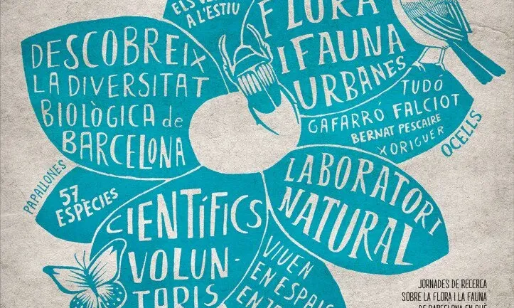 Aquest cap de setmana es celebra la 7a edició del Bioblitz a Barcelona (imatge:bioblitzBcn)