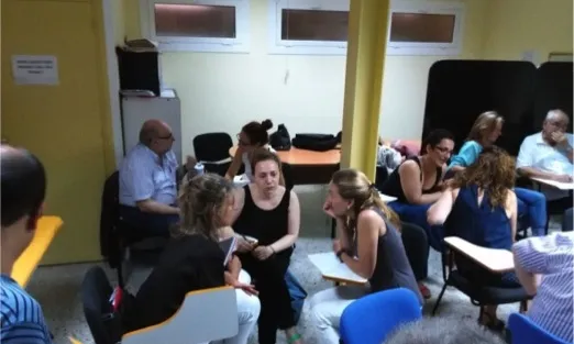 Reunió per elaborar la 'Guia-marc sobre la gestió del voluntariat (Font:voluntaris.cat)