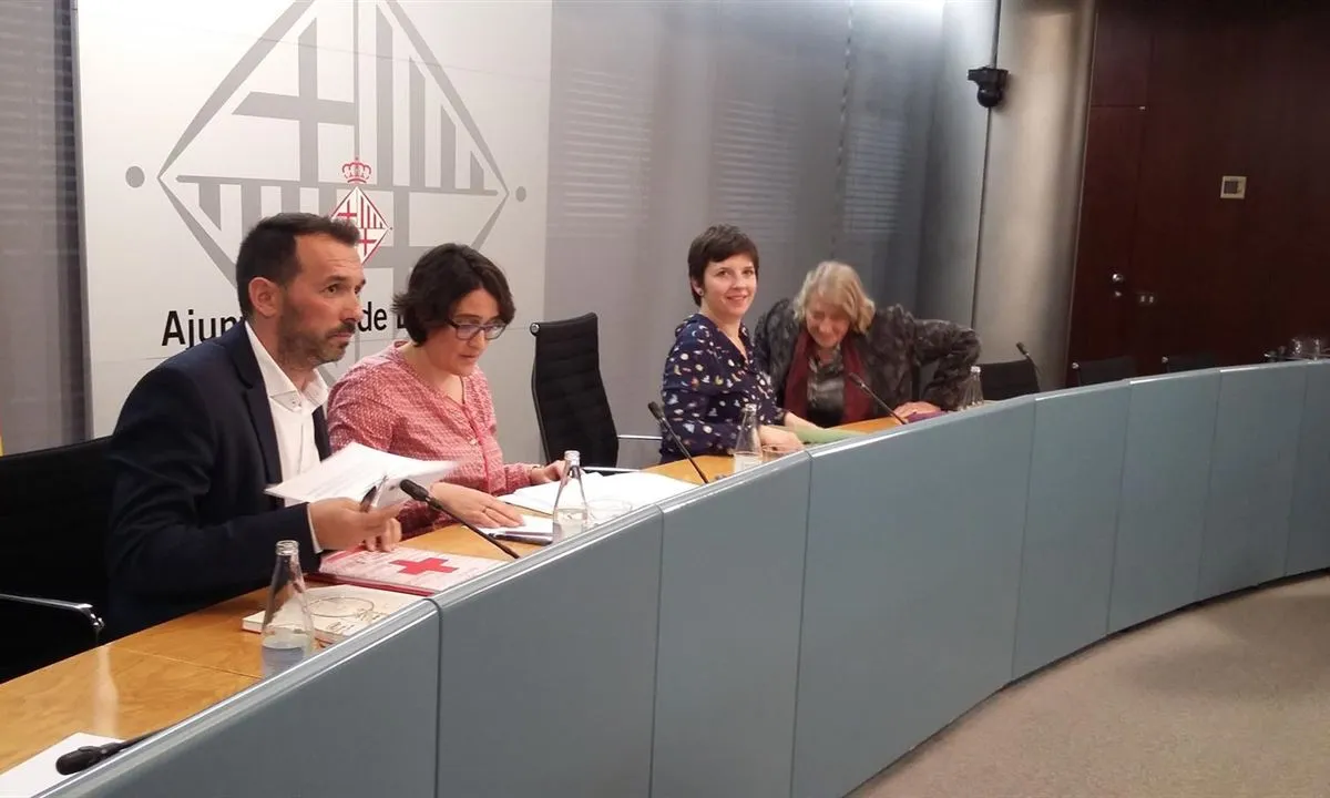 Roda de premsa dels i les responsables del programa. Font: Europa Press