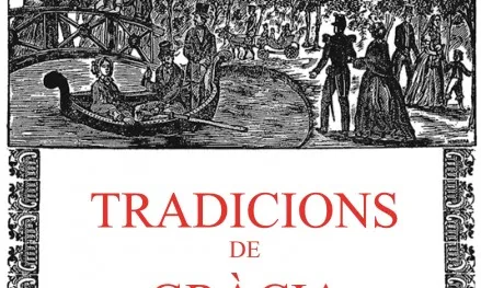 Reedició "Tradicions de Gràcia", de Joan Amades (2016).