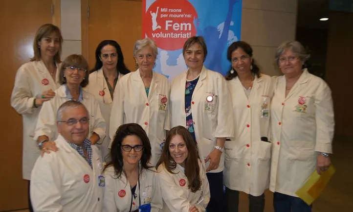 Voluntariat en l'àmbit de la salut.