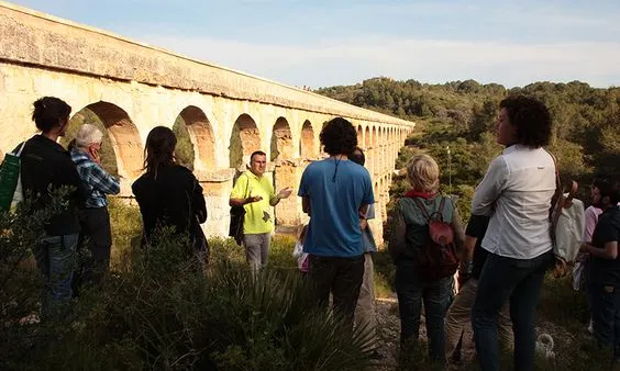 L'Aqüeducte de les Ferreres al parc eco-històric del Pont del Diable de Tarragona (imatge: pontdeldiabletarragona.com)