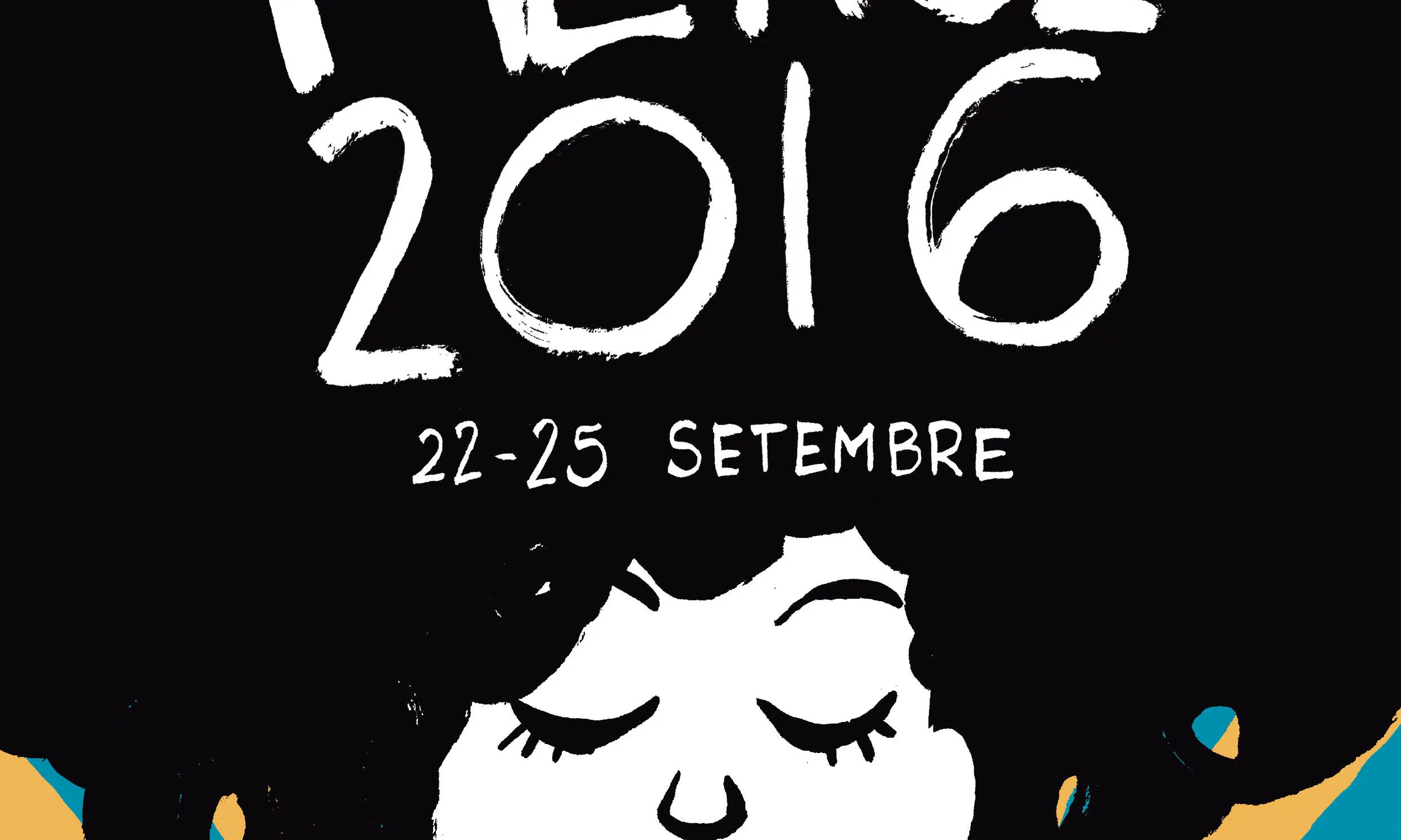 El cartell de les festes de la Mercè 2016 ha estat creat per l'il·lustrador Miguel Gallardo (Font: lameva.barcelona.cat/merce/ca/)