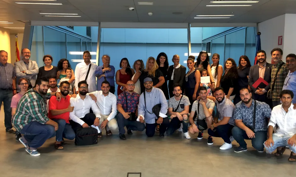 Fotografia de grup de participants en aquesta xarxa