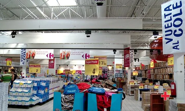Hipermercat Carrefour. Font: Delcamp.cat 