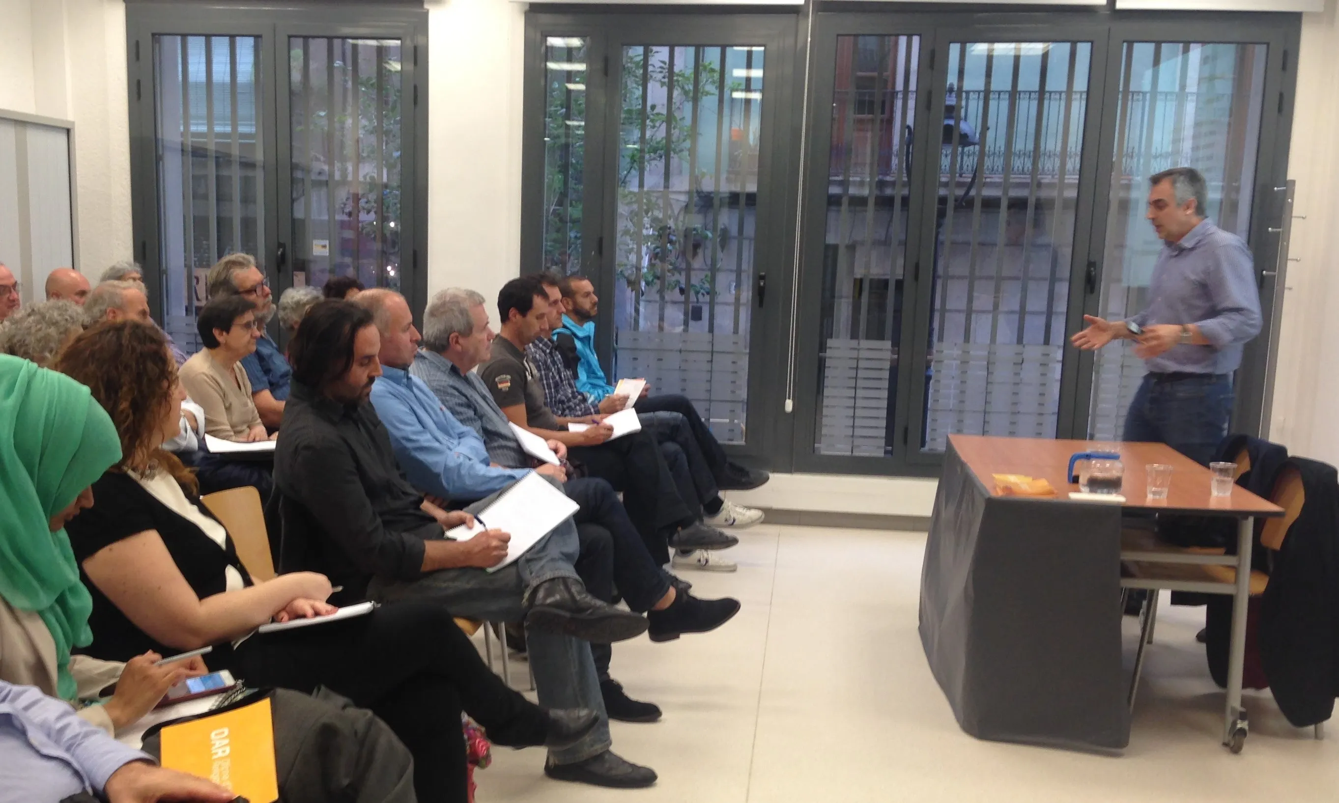 Sessió de formació. Font Suport Associatiu