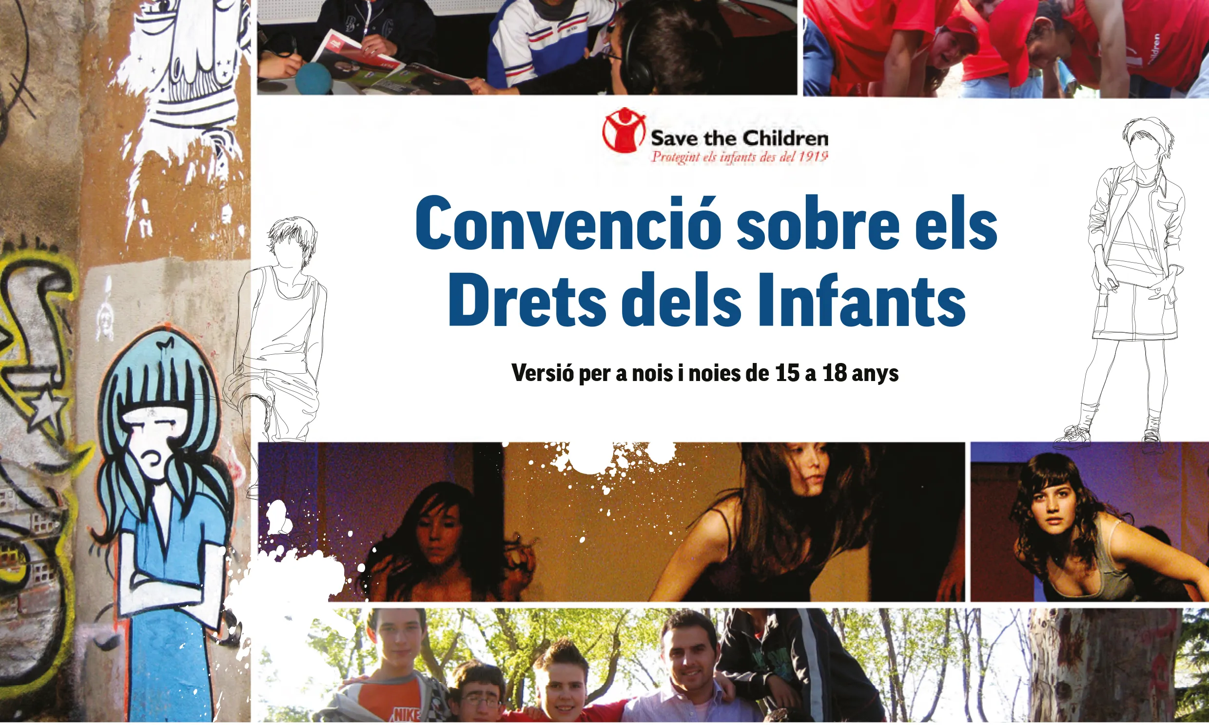 Publicació de Safe the Children per treballar els Drets dels Infants per a nens i nenes de 45 a 18 anys