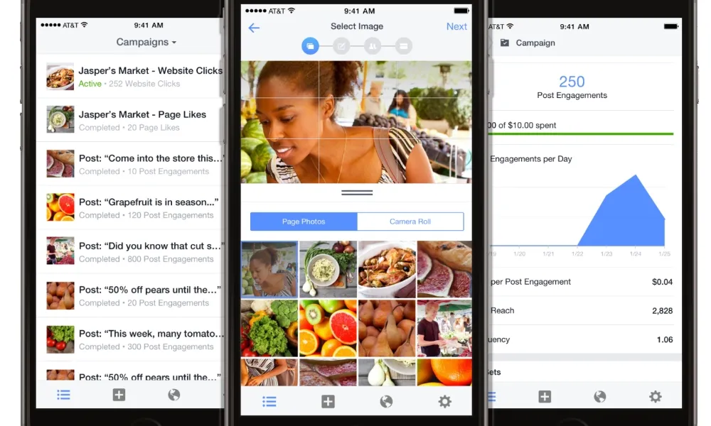 Amb Ads Manager podreu controlar en qualsevol moment la vostra campanya de Facebook. 