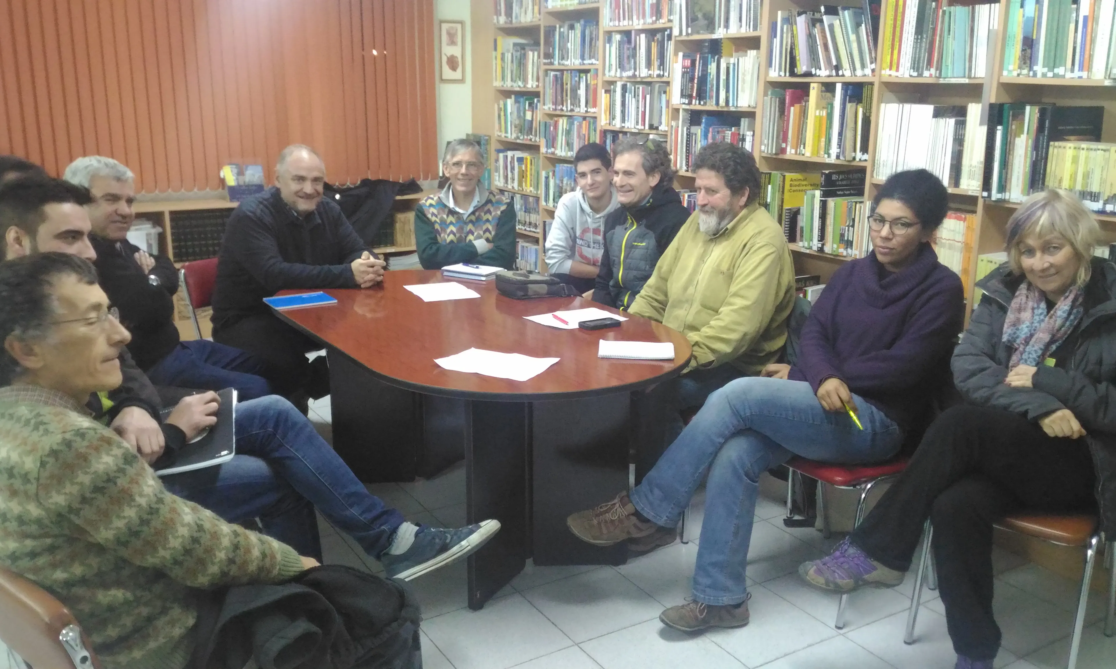 Representats de diverses entitats de la plataforma es van reunir el dia 28 de desembre (imatge: feec.cat)