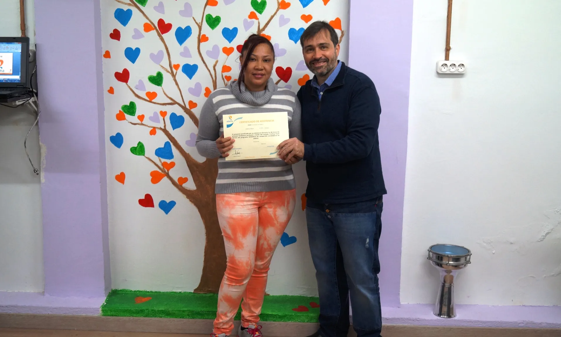 Va tenir lloc una avaluació personalitzada amb tots els aprenentatges - Foto: Associació ADAMA