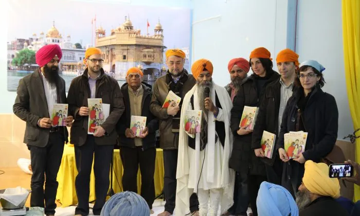 Membres de la Comunitat Sikh de Catalunya. Font: Comunitat Sikh de Catalunya