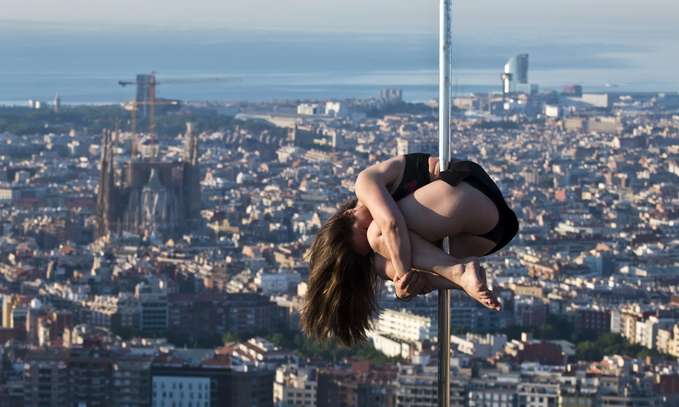Mini Martí, la responsable del taller de dansa a la presó de dones de Barcelona. Font: Eli Mora Photography