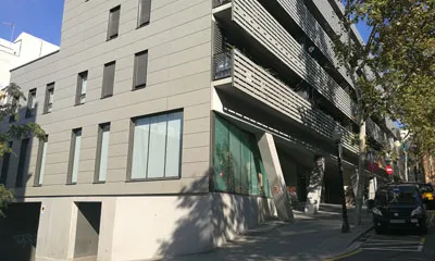Edifici en què es troba la nova seu de l'entitat