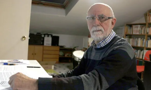 El pare del noi que va agredir la parella homosexual. Font: ACN - Mar Martí