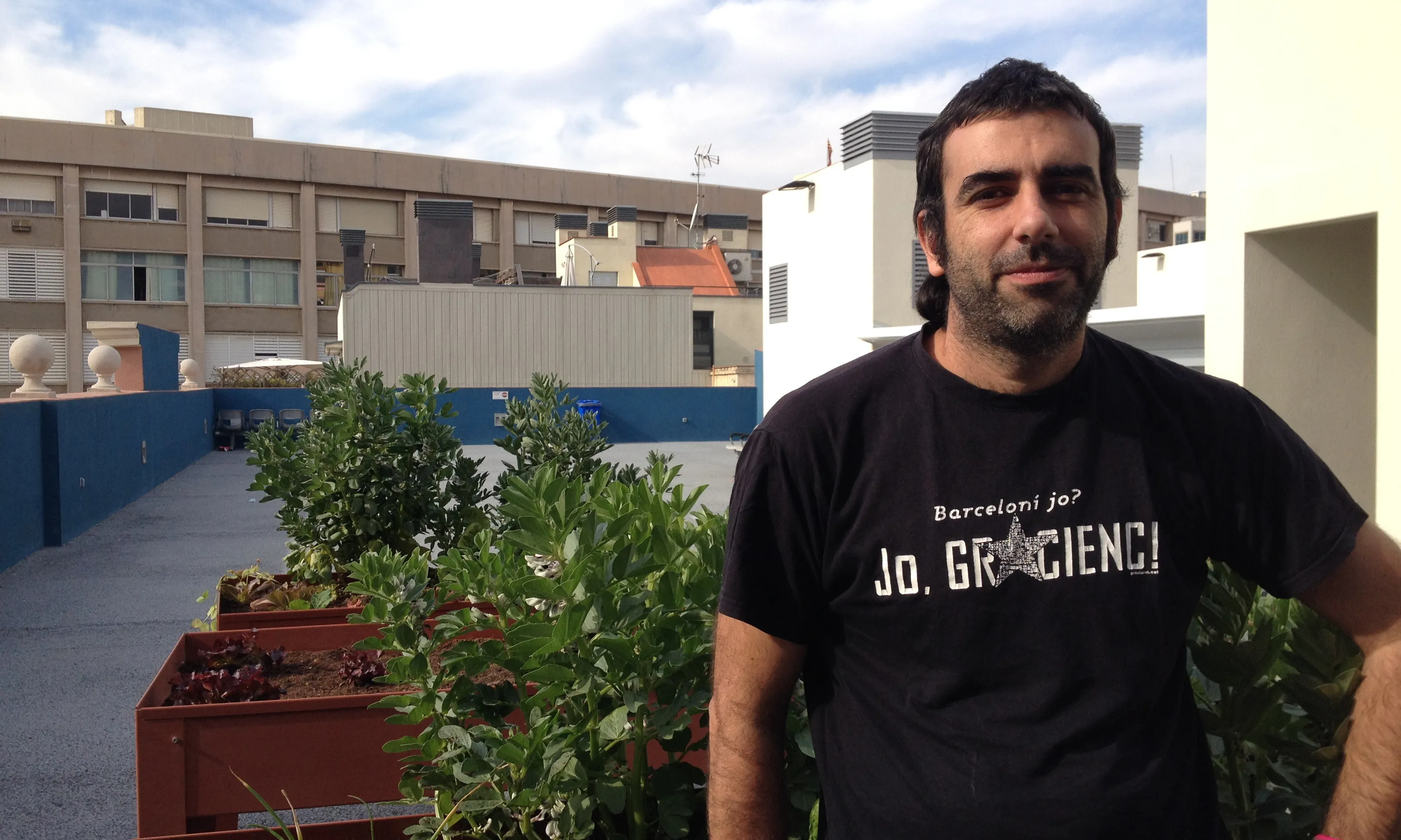 David Montfort és el coordinador de La Verdinada.