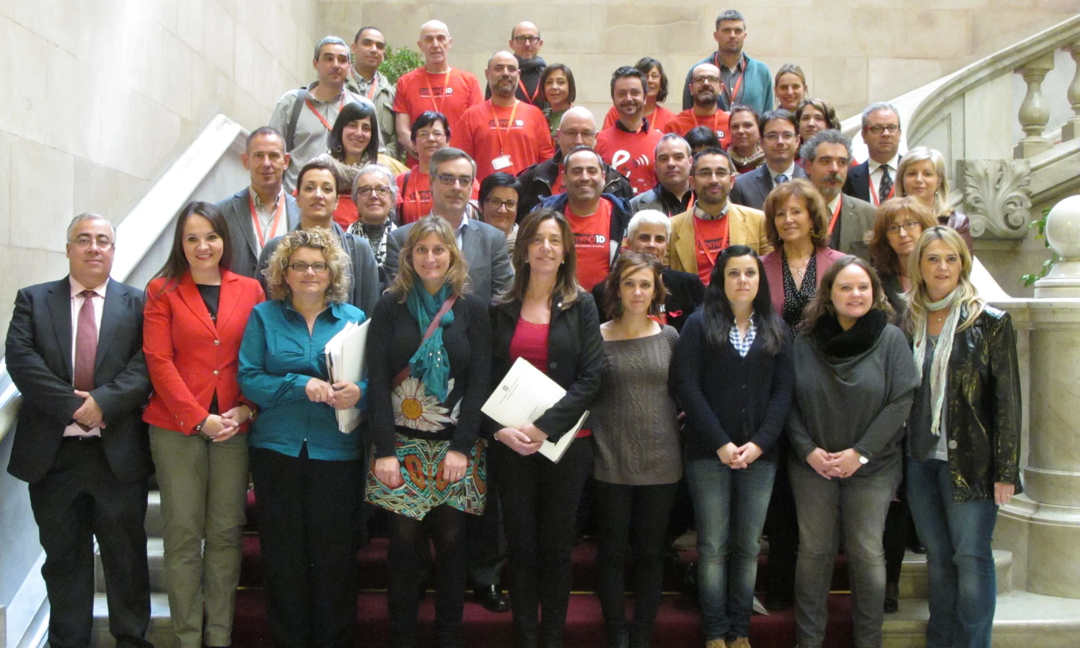 Aprovació de la resolució de l’Acord Nacional VIH a la Comissió de Salut del Parlament de Catalunya, el 6 de març de 2014 / Foto: C1D