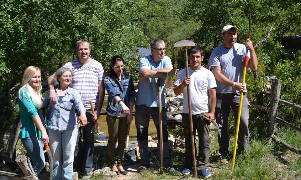 Acte durant la Setmana de la Natura 2016 amb l'Associació La Sabina 