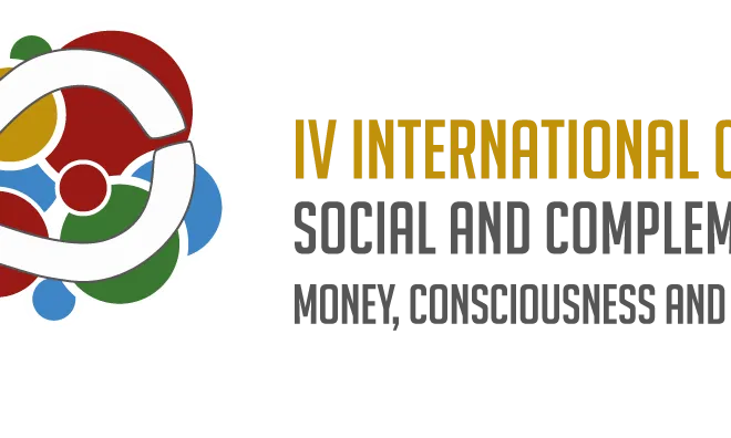 Logotip de la IV Conferència Internacional de Monedes Socials i Complementàries