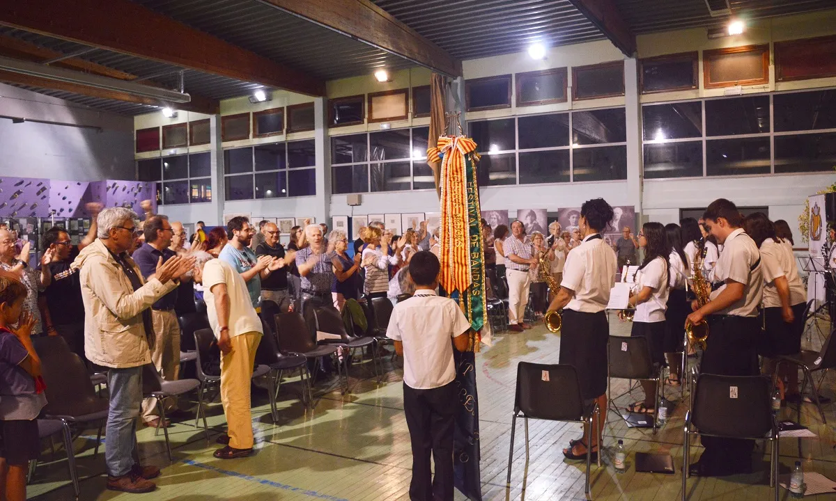 Actuació de la Banda de Sant Llorenç de La Galera a la UCE