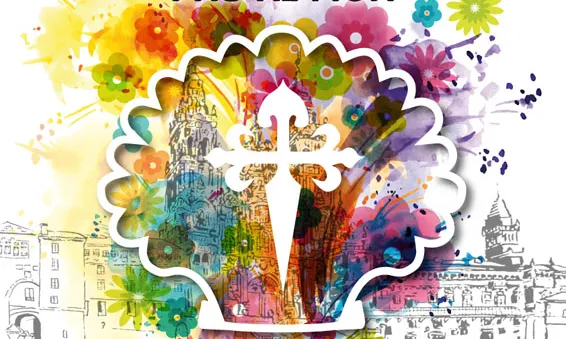Cartell "Catifes al Camí de Santiago" 2017