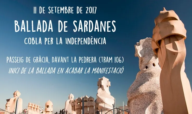Cartell de la ballada de sardanes