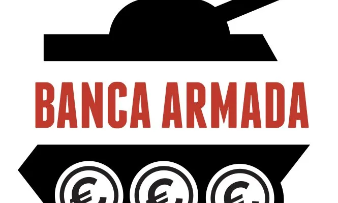 La Campanya Banca Armada va néixer l'any 2007 de la mà de diverses entitast catalanes.