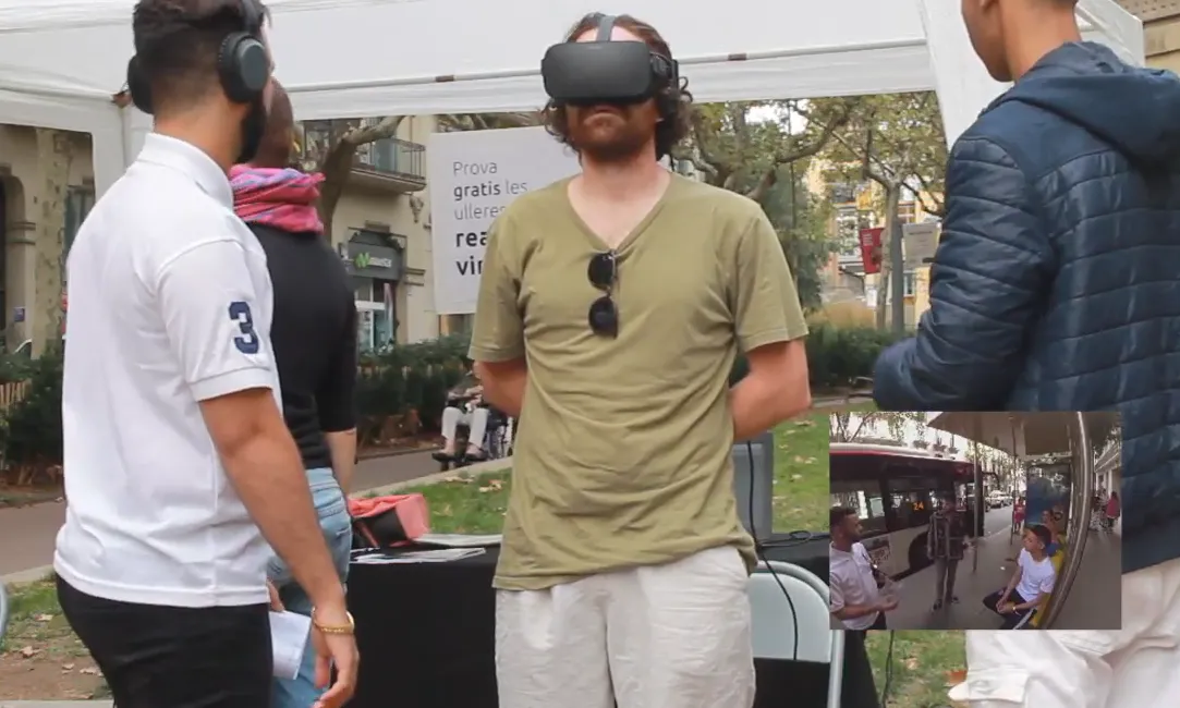 Fotograma del vídeo de la campanya #Aixòésracisme