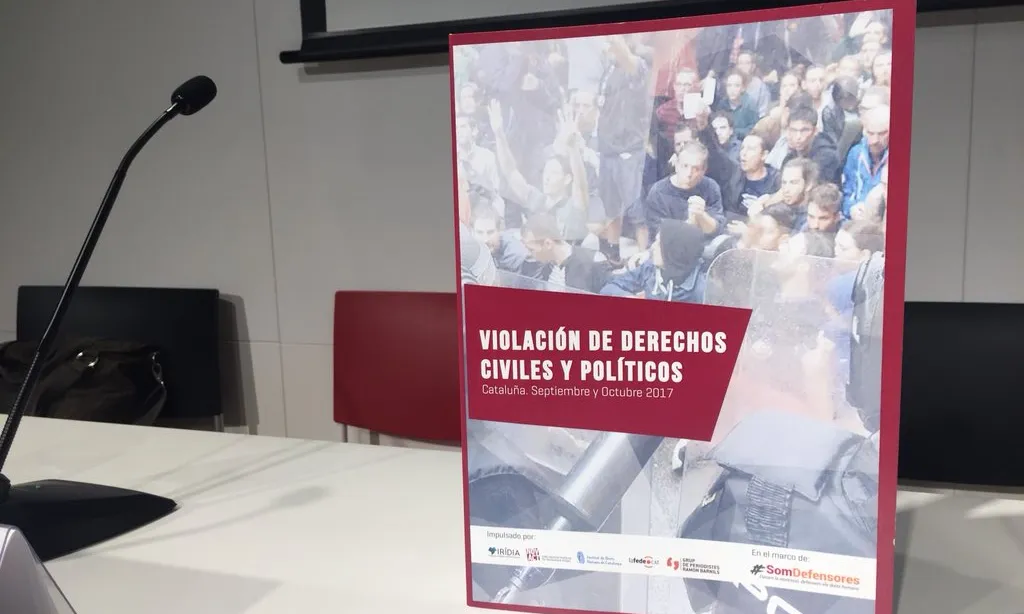 Informe "Violació de drets civils i polítics"