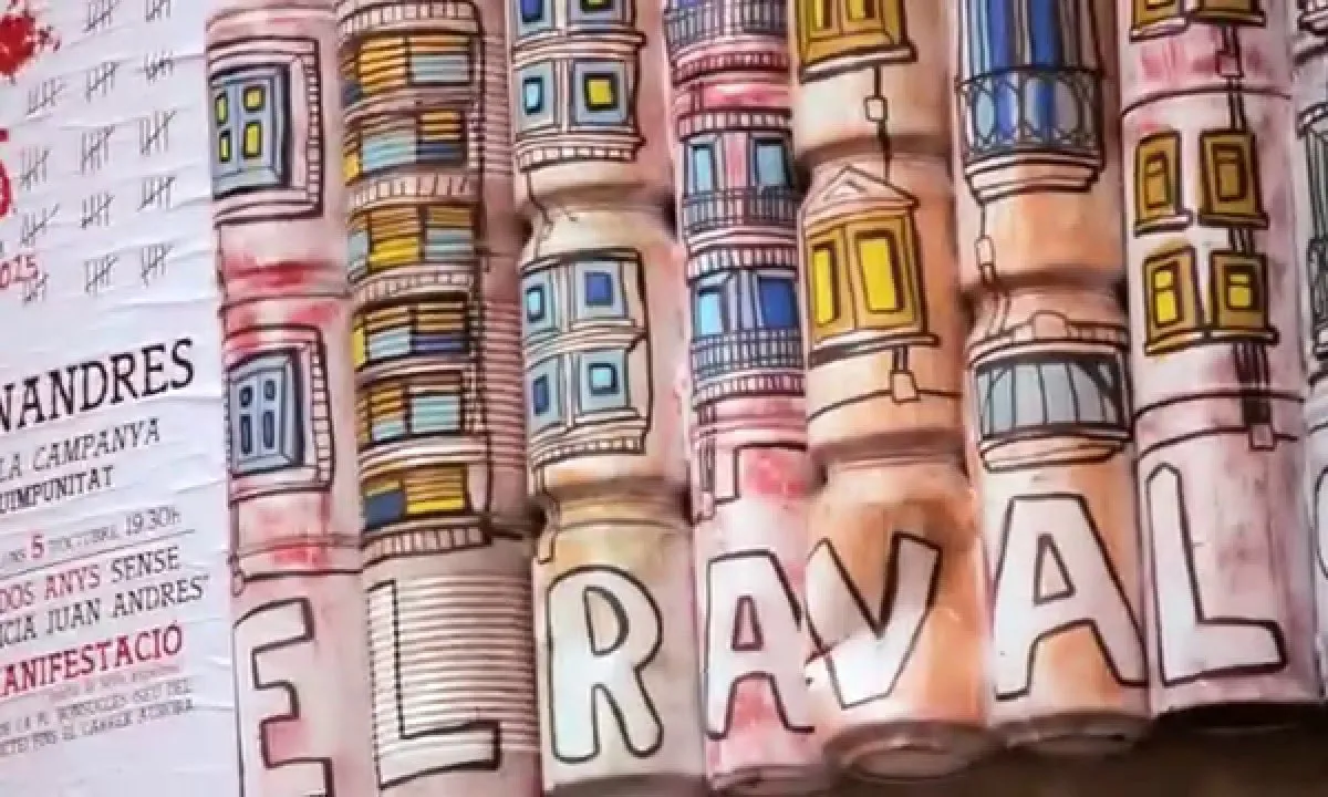 Obres que es poden veure pels carrers del Raval
