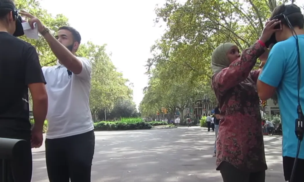 Fotograma del vídeo de la campanya #Aixòésracisme