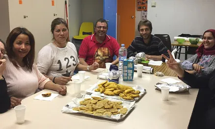 Participants a l'Escola de Pares i Mares