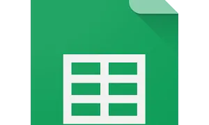 Logotip del Full de Càlcul de Google Drive