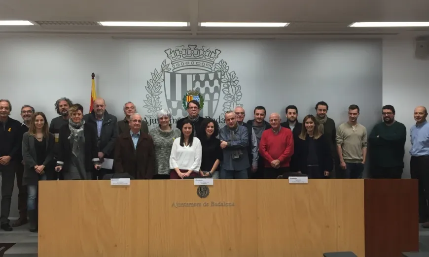 Fotografia de la presentació dels 14 projectes escollits pel programa