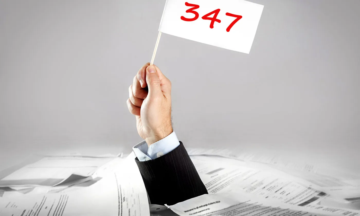 El model 347 d'aquest any encara es pot presentar al febrer