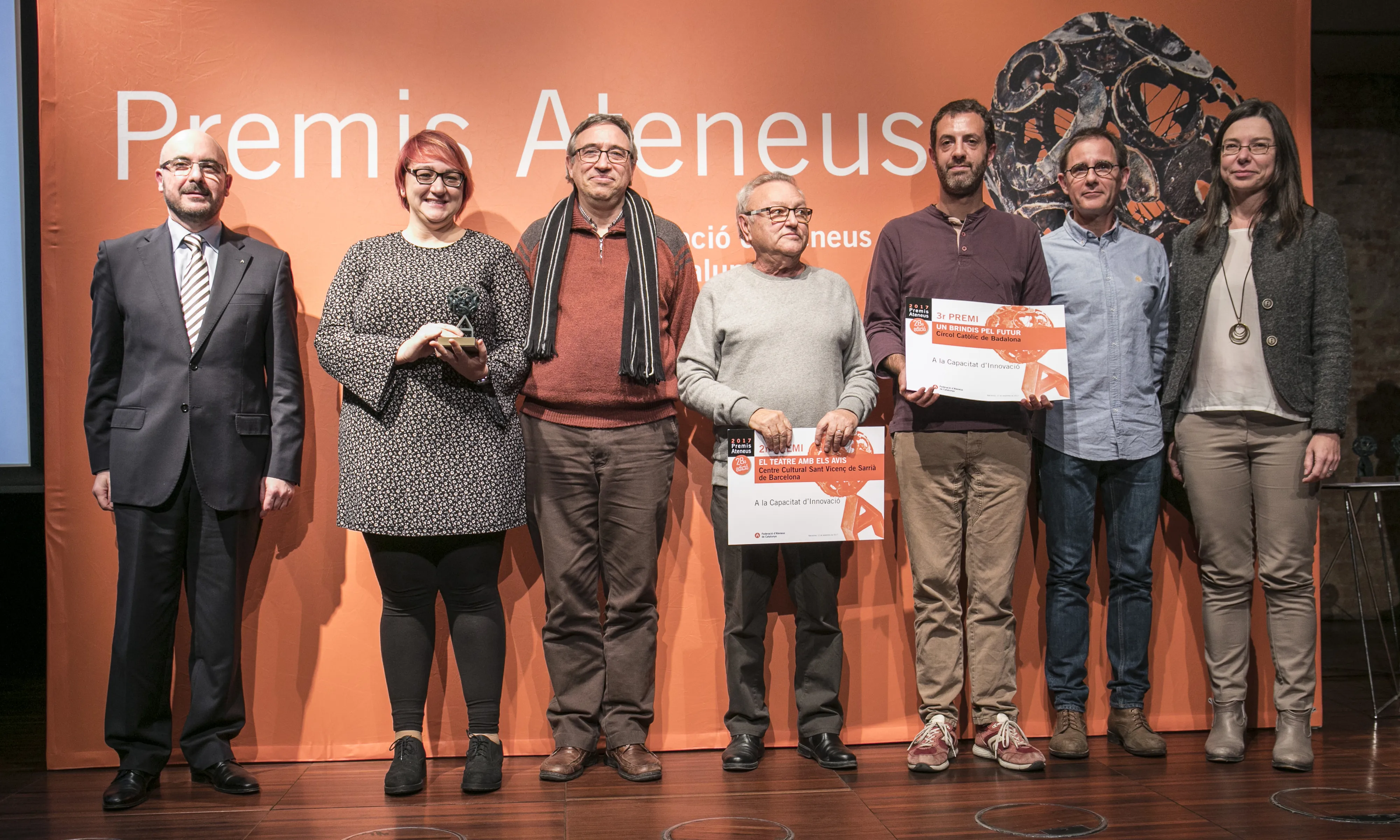 Premis Ateneus 2017 a la Capacitat d'Innovació