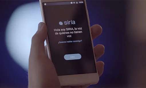 Siria app és un projecte per conscienciar sobre les desigualtats que pateixen certes persones. 