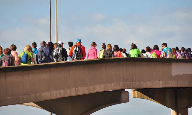 Caminada popular 'El voluntariat en marxa' a Lleida